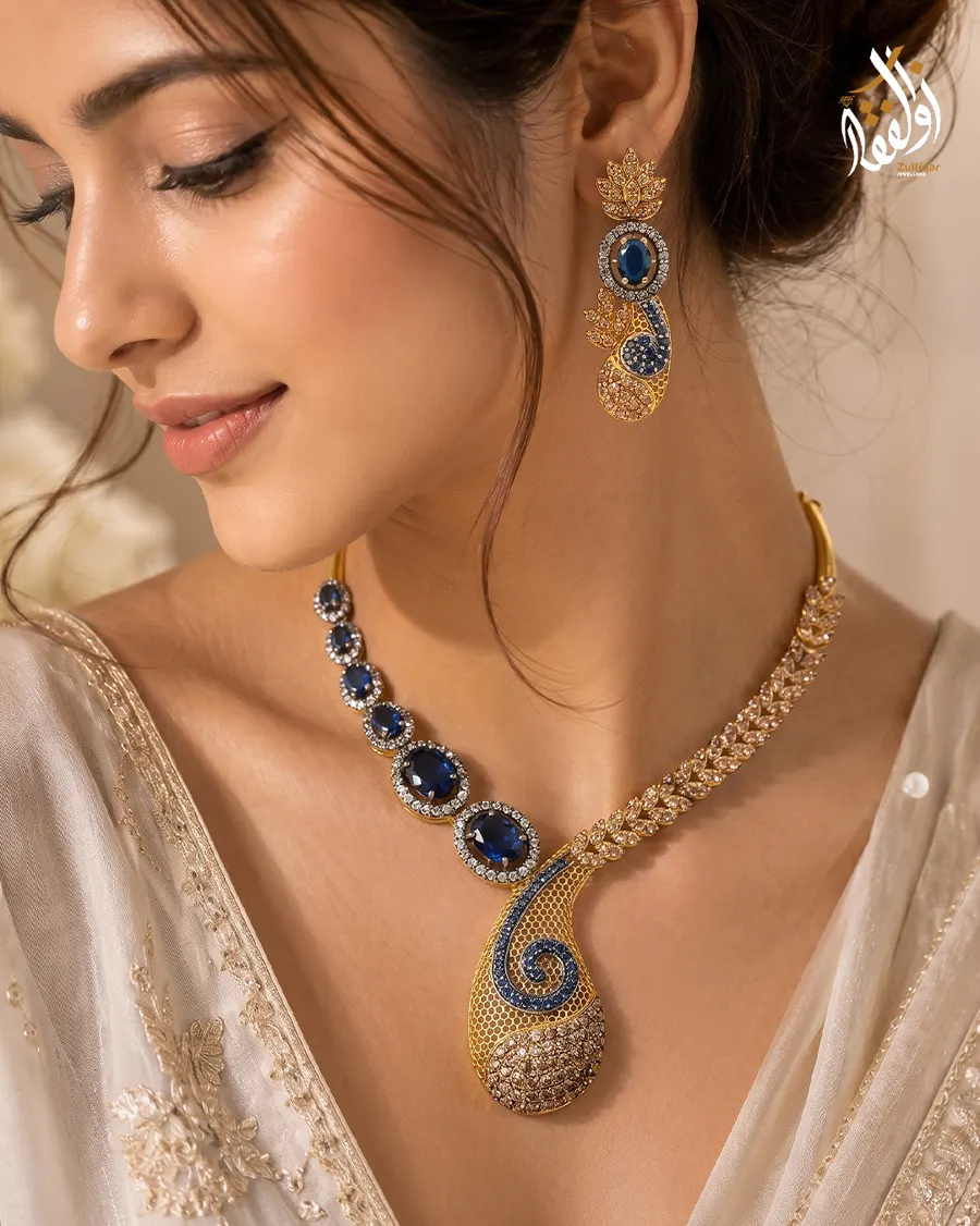 Necklace Sets by Zulfiqar Jewellers, design 5