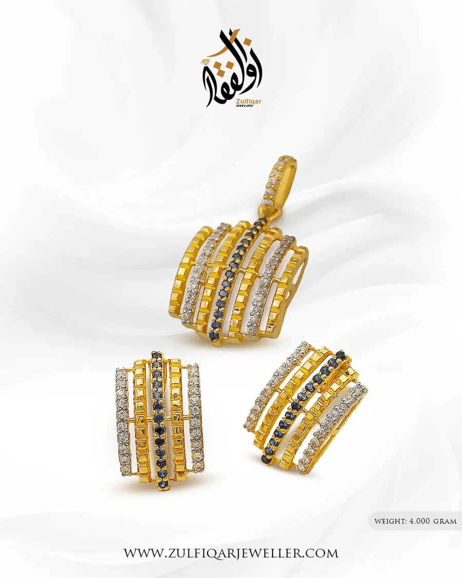 Pendants & Sets by Zulfiqar Jewellers, design 1