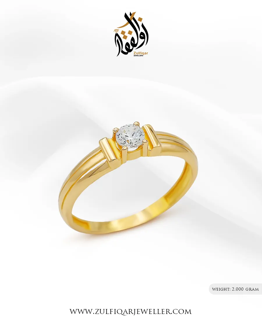 Ladies Rings by Zulfiqar Jewellers, design 2