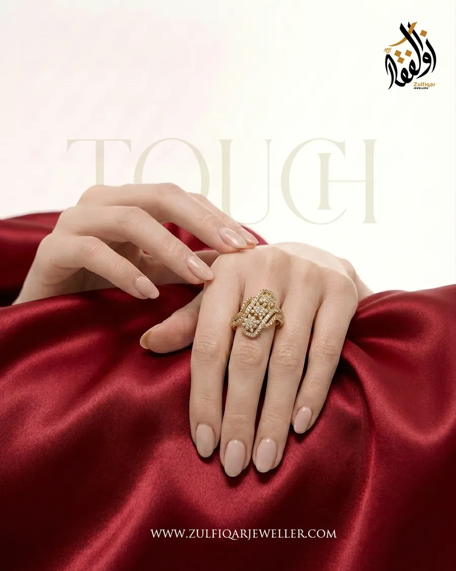 Ladies Rings by Zulfiqar Jewellers, design 5