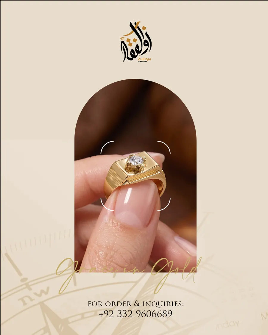 Ladies Rings by Zulfiqar Jewellers, design 6